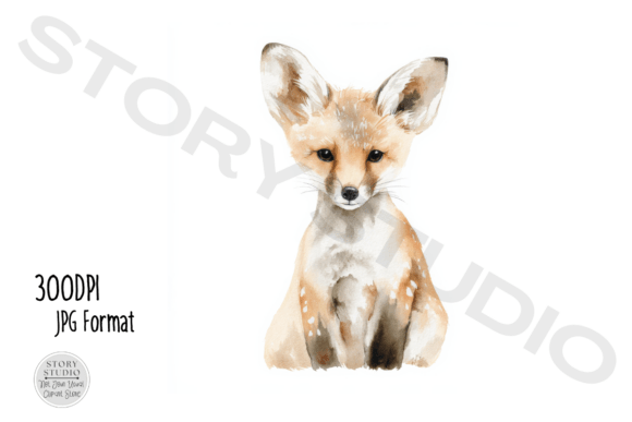 Download Adorable Baby Fox Animal Clipart Set - Premium Resources