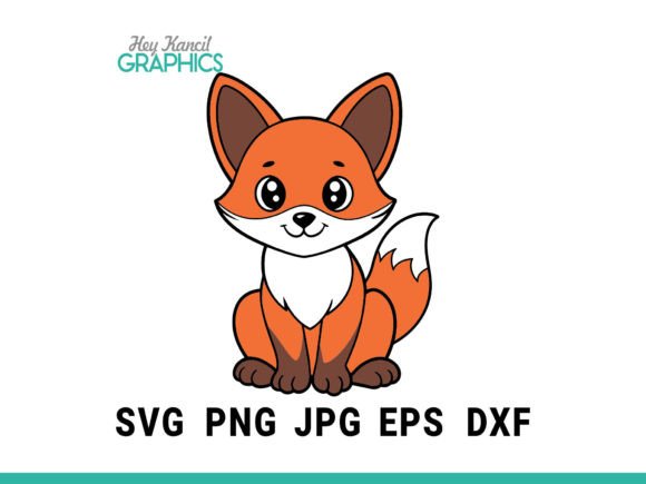 Download Fox SVG, Baby Fox SVG, Cute Baby Fox SVG - Premium Resources