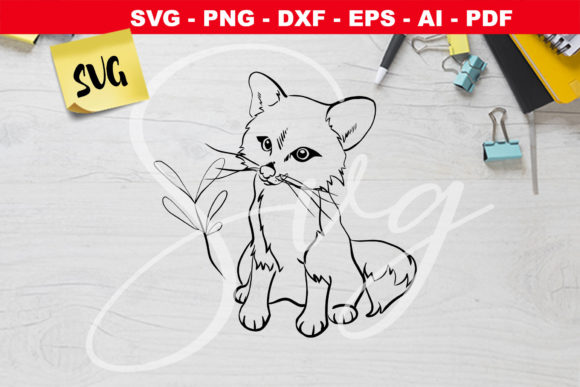 Download Cute Baby Fox - Premium Resources